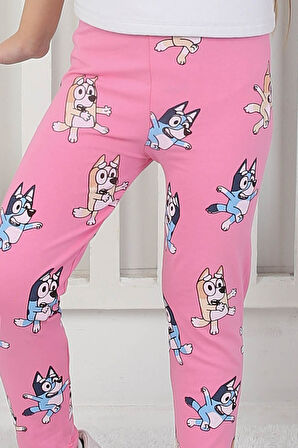 Kız Çocuk Tayt Baskılı