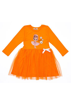 Kız Çocuk Tüllü Elbise