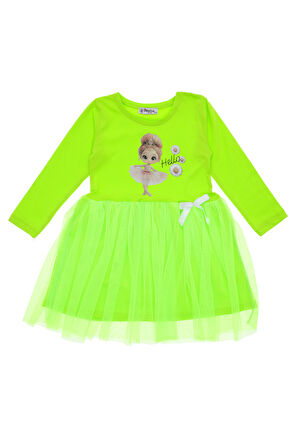 Kız Çocuk Tüllü Elbise
