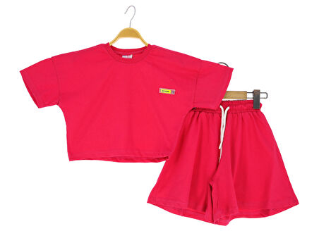 Kız Çocuk Şort Takım
