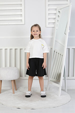 Kız Çocuk Şort Takım