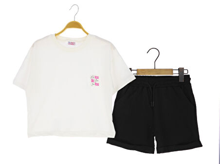 Kız Çocuk Şort Takım