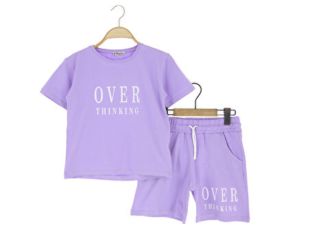 Kız Çocuk Şort Takım