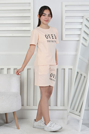 Kız Çocuk Şort Takım