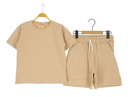 Kız Çocuk Şort Takım