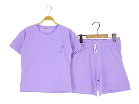 Kız Çocuk Şort Takım