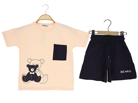 Kız Çocuk Şort Takım