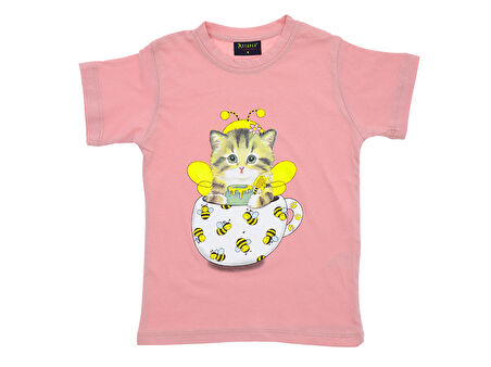 Kız Çocuk T-Shirt Baskılı