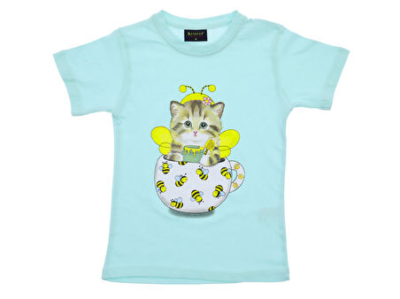 Kız Çocuk T-Shirt Baskılı