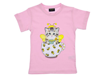 Kız Çocuk T-Shirt Baskılı