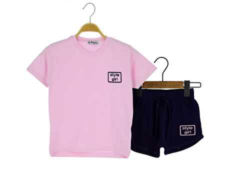 Kız Çocuk Şort Takım
