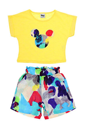 Kız Çocuk Takım Şortlu