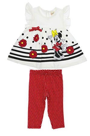 Bebe Kız Takım Baskılı