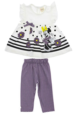 Bebe Kız Takım Baskılı