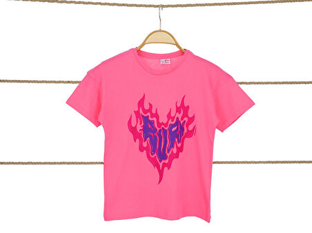 Kız Çocuk T-Shirt Baskılı