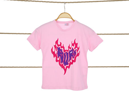 Kız Çocuk T-Shirt Baskılı