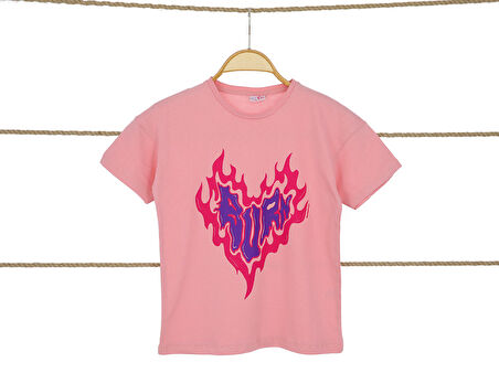 Kız Çocuk T-Shirt Baskılı