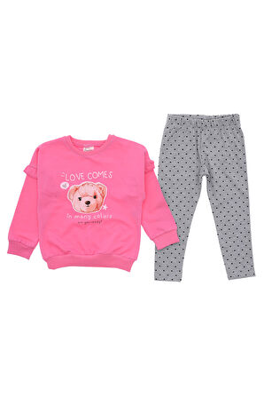 Kız Çocuk Takım Baskılı