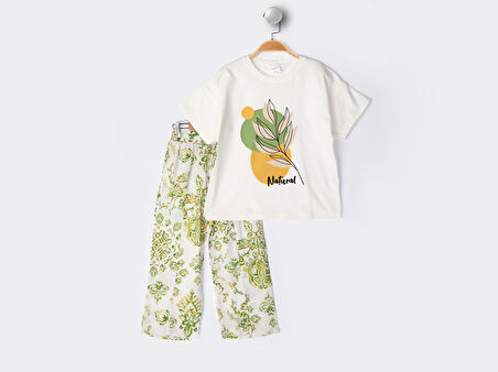 Kız Çocuk Takım Baskılı