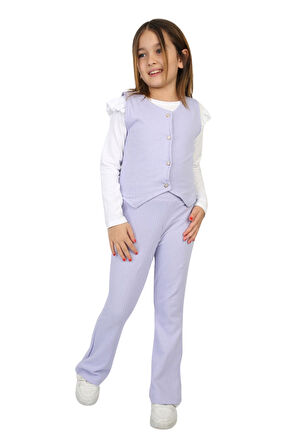 Kız Çocuk Takım Yelekli