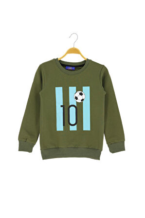 Erkek Çocuk Bluz Baskılı Şardonlu