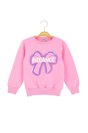 Kız Çocuk Bluz Baskılı Şardonlu