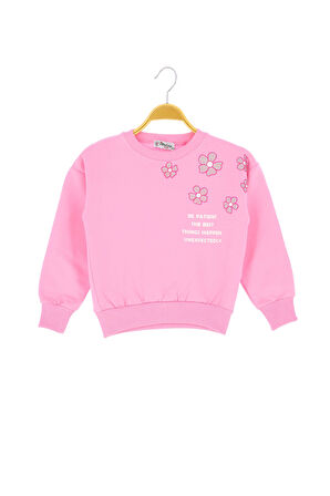 Kız Çocuk Bluz Baskılı Şardonlu