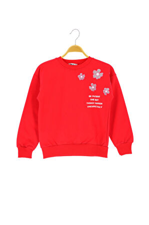 Kız Çocuk Bluz Baskılı Şardonlu