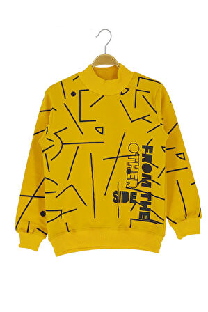 Erkek Çocuk SweatShirt Şardonlu 2 İplik
