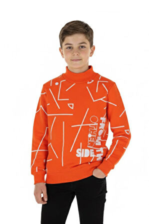 Erkek Çocuk SweatShirt Şardonlu 2 İplik