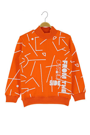 Erkek Çocuk SweatShirt Şardonlu 2 İplik