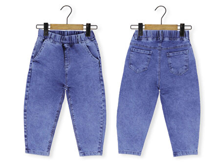 Erkek Çocuk Kot Pantolon Lastikli