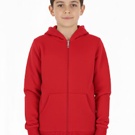 Erkek çocuk hırka 2 iplik şardonlu arkası baskılı