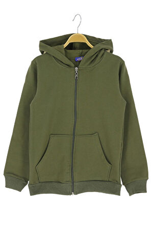 Erkek çocuk hırka 2 iplik şardonlu arkası baskılı