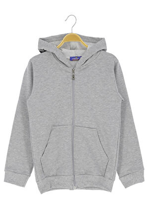 Erkek çocuk hırka 2 iplik şardonlu arkası baskılı