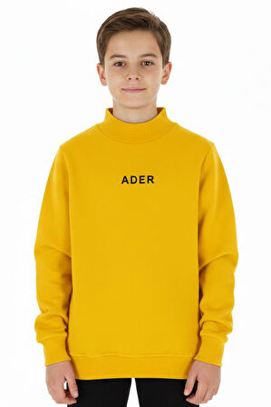 Erkek çocuk sweatshirt 2 iplik şardonlu baskılı