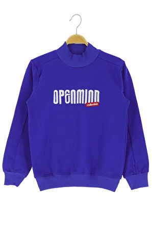 Erkek Çocuk Sweatshirt Baskılı Kışlık Şardonlu