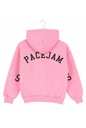 Kız Çocuk Sweatshirt Baskılı Kışlık Şardonlu