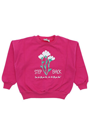 Kız çocuk bluz 2 iplik baskılı