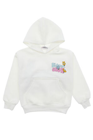 Kız Çocuk Sweatshirt Kapüşonlu