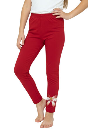 Kız Çocuk Noellik Bluz 2 İplik Şardonlu Baskılı