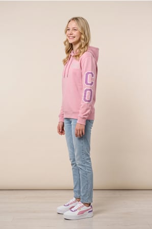 Kız Çocuk Sweatshirt Girls Baskılı içi Polarlı Şardonlu