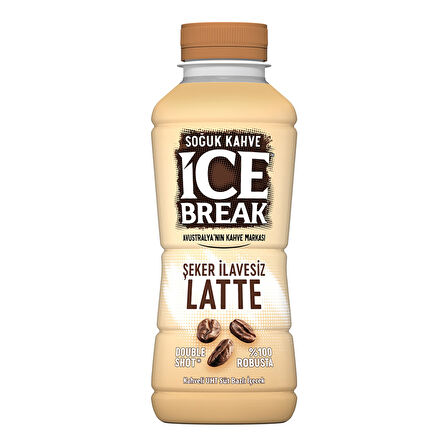 Ülker Ice Break Latte 375 ml 8 li Karma (Latte-Vanilya-Şekersiz Latte-Mocha)