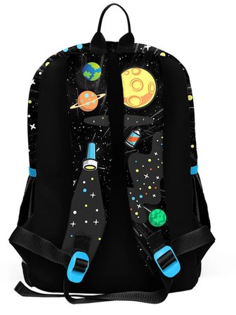 Minosso Astronot Desenli Erkek Çocuk İlkokul Sırt Çantası 1005