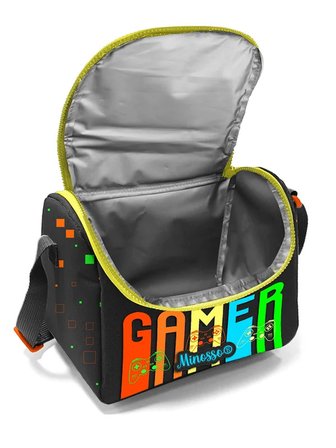 Minosso Gamer Desenli Erkek Çocuk Thermo Beslenme Çantası 3009