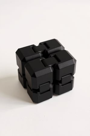 Sonsuzluk Küpü / Elde Çevirmeli Stres Oyuncağı / Infinity Cube / Büyük Boy