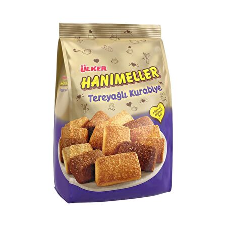 Ülker Hanımeller Tereyağlı Kurabiye 152 Gr x 5 Adet