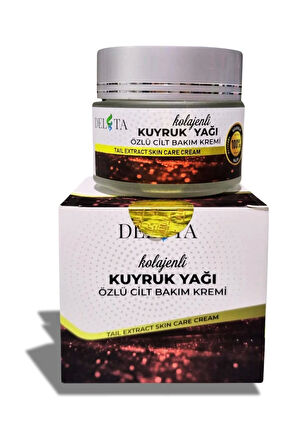 Delta Kolajenli Kuyruk Yağı Özlü Cilt Bakım Kremi 100ml