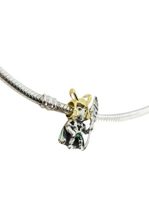 Marvel Loki Charm | 925 Ayar Gümüş