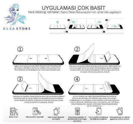 iPhone 13 - NANO Ekran Koruyucu HD Şeffaf  + NANO Arka Kaplama SET Ultra İnce Esnek